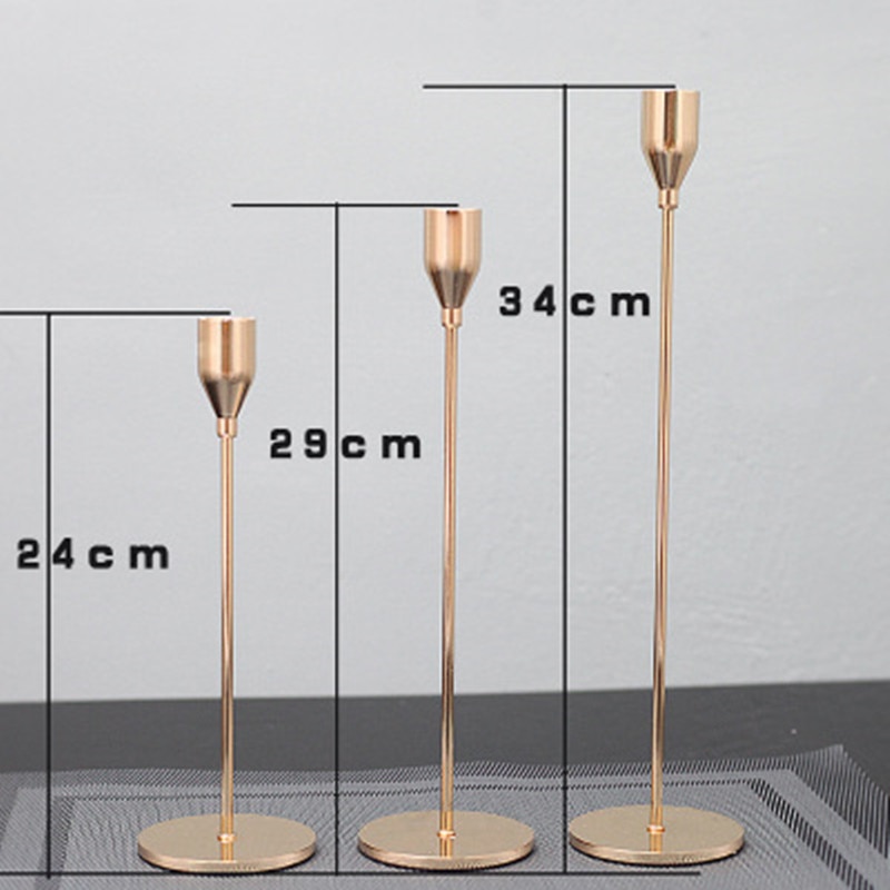 Conjunto com 3 Peças de Castiçal - Imagem 4