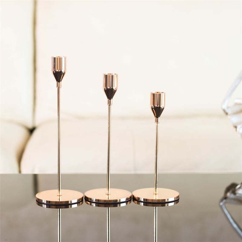 Conjunto com 3 Peças de Castiçal - Imagem 7