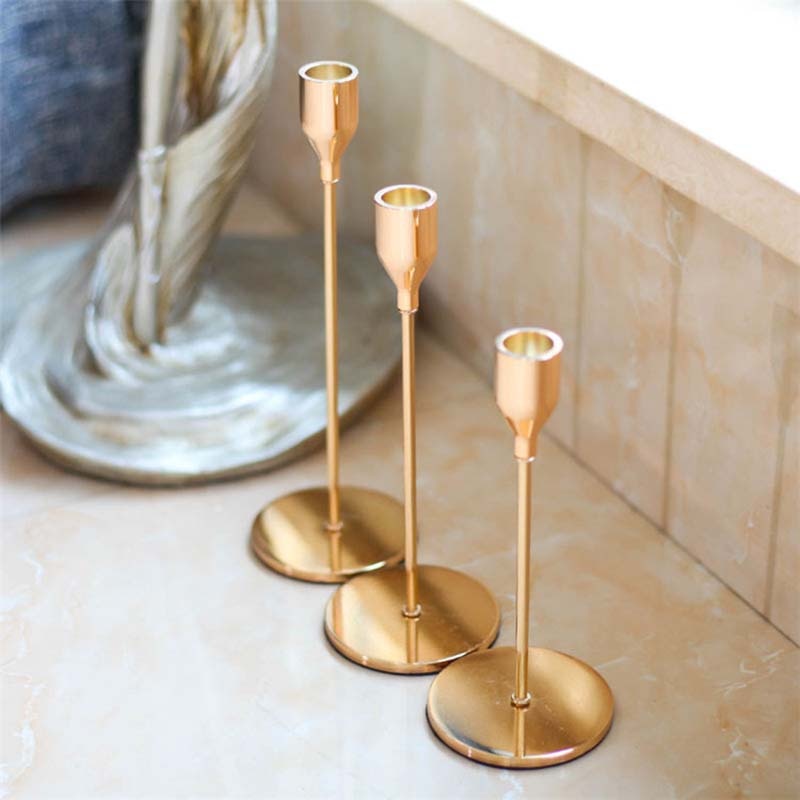 Conjunto com 3 Peças de Castiçal - Imagem 3