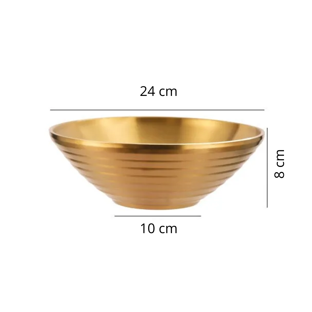 Bowl em Aço Inoxidável 1.800ml - Imagem 4
