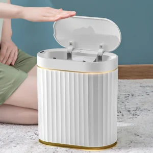 Lixeira Inteligente com Sensor, de 7L.